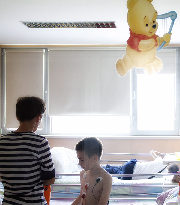 Hospital Room with Winnie the Pooh | Bolnička soba sa likom Winnie the Pooh